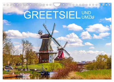Produktbild von Greetsiel und Umzu (Wandkalender 2027 DIN A4 quer), CALVENDO Monatskalender