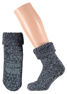 Productafbeelding van Apollo Slofsok Anti Slip Unisex Donker Blauw Maat 35-38 (1 paar)