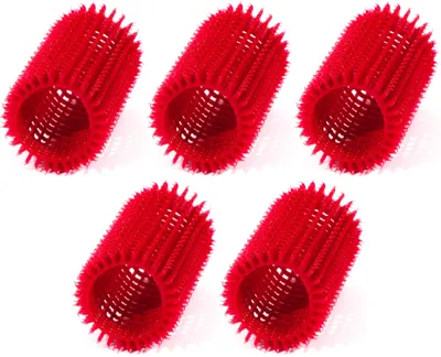 Produktbild von FP Haftwickler - Lockenwickler - Größe nach Wahl (39 mm rot - 5 St.)
