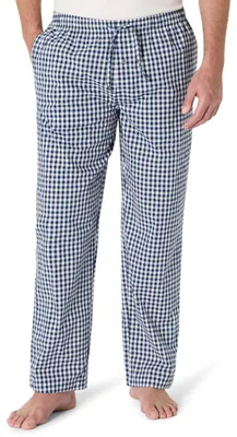 Produktbild von A. Essentials Herren Schlafanzughose Pyjamahose Lang Baumwolle Gerade Passform E