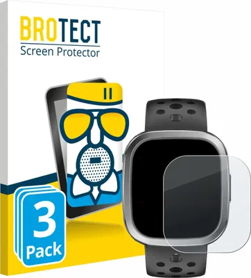Produktbild von 3x BROTECT Entspiegelungs Schutzglas für YYKY Smartwatch 1.72" Schutzfolie Panzer Folie Glas Display Schutz matt