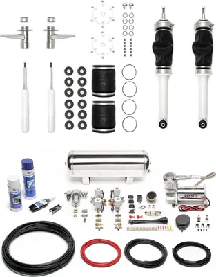 Productafbeelding van TA Technix luchtvering, Viair compressor set, zilver, voor Audi 80 B2 en VW Passat 32B