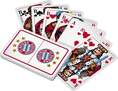 Produktbild von FC Bayern München Spielkarten "Skat"