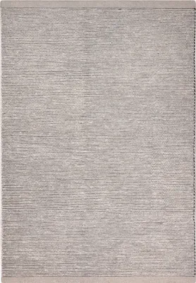 Zdjęcie produktu dla Dywan MY-RUG, Roshni, 200x140, dywan wełniany szaro czarny, ręcznie tkany, produkt naturalny, jednolite kolory, cętkowany, wełna, prostokątny