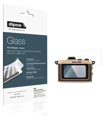 Obrázek produktu pro 2x ochranná fólie pro Minolta MNBM1 Mini Pro - antiprorezavá, tvrzená fólie 9H, značka dipos, vyrobená z plastického skla