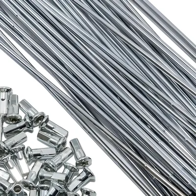 Immagine prodotto di BestPrice Set di raggi KS50 149 mm cromo 36 pezzi