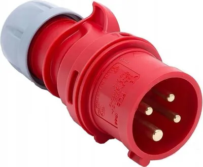 Obrázek produktu pro Přenosná zástrčka PCE IP44 16 A 3P+Z