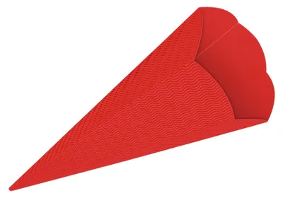 Produktbild von 3D-Schultüten,68Cm Hoch,5St.rot