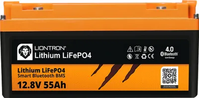 Produktbild von LIONTRON LiFePO4 12,8V 55Ah LX Smart BMS mit Bluetooth - All In 1 - Marine