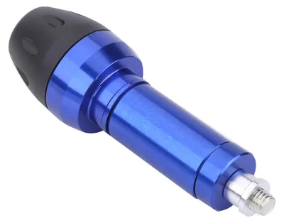 Image de Protecteurs de cadre en alliage d'aluminium pour échappement, pour moto, bleu