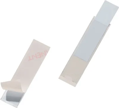 Immagine prodotto di Tasca autoadesiva Pocketfix 75x20mm trasparente PU=10x10 pezzi