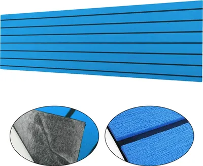 Immagine prodotto di Zerbino in teak, antiscivolo, idrorepellente, blu