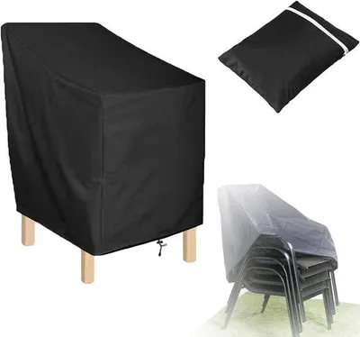 Produktbild von Famanu Stuhlbezug für Gartenstühle - wetterfest, UV-beständig, mit Armlehnen - Oxford 210D - stapelbar