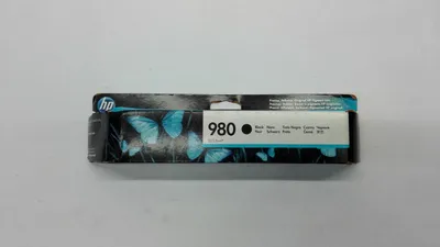 Produktbild von HP 980 Schwarz Original Druckerpatrone, Standardertrag, Schwarz, Tinte auf Pigmentbasis, 1 Stück(e), 10000 Seiten