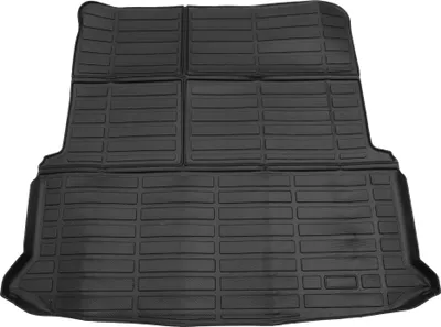 Produktbild von 1 Stk. Laderaumauskleidung Kofferraummatte für Toyota Grand Highlander 2024 2025 Nicht für XLE-Modelle TPE Schwarz Kofferraum Gepäckstück Matte Flache Oberfläche