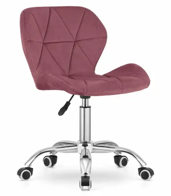 Obrázek produktu pro Tmavě růžové kancelářské křeslo AVOLA VELVET