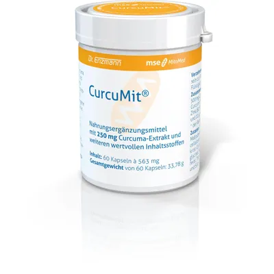 Produktbild von Dr. Enzmann CurcuMit® 60 Kapseln - Curcumin MSE - BCM-95 hochbioverfügbar