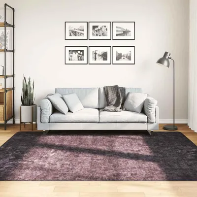 Produktbild von vidaXL Teppich Waschbar 160x230 cm Anthrazit