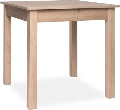 Immagine prodotto di Tavolo allungabile Intertrade con 1 prolunga (40 cm ciascuna), allungabile a 120, 160, 180, 200 cm, decoro rovere Sonoma, LxAxP: 80x76,5x80 cm; 2043