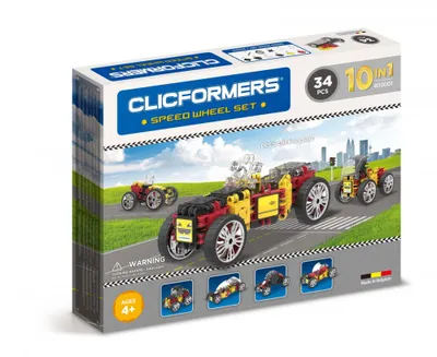 Obrázek produktu pro Klocki Clicformers Speed Wheel 34 el.