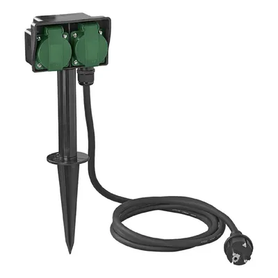 Immagine prodotto di Presa da giardino Schuko 2 vie 2M 3x2,5mm²