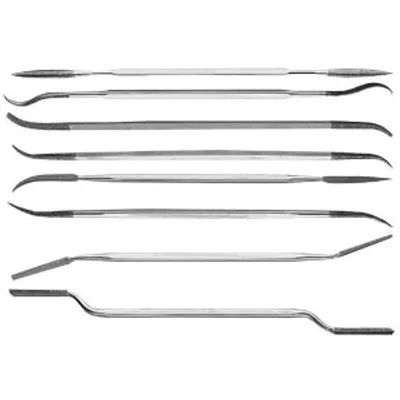 Produktbild von PFERD 15218070, Datei, Abrasive material, Case-hardened steel, Ferrit, Glas, Graphit, Stahl, Technical ceramics,..., 3,1 mm, 3 mm, 150 mm