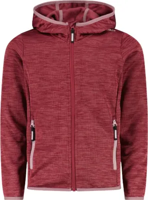 Immagine prodotto di Giacca felpata da bambino CMP per l'outdoor in Knit Tech con cappuccio, rosa, taglia 140