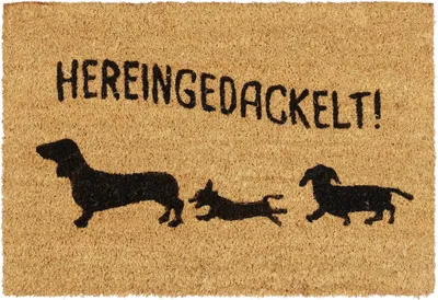 Produktbild von relaxační rohožka kokos "Hereingedackelt"