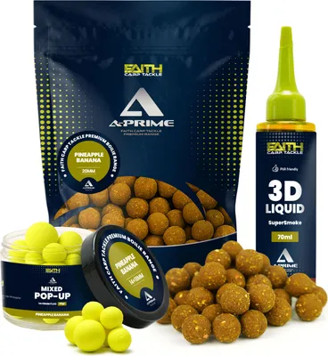 Produktbild von Faith A-Prime Boilie Kombi-Angebot - Ananas/Banane