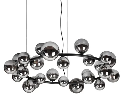 Produktbild von Ideal Lux Hängelampe 25x G9 Rauchglas IP20 PERLAGE 363387