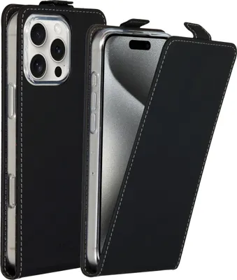 Produktbild von Accezz Flip Case iPhone 16 Pro Max - Schwarz