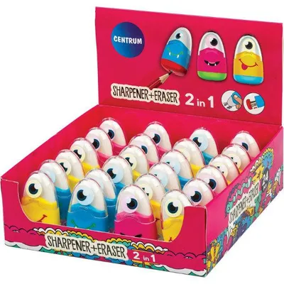Obrázok produktu pre Temperówka z gumką i pojemnikiem 89820