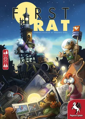 Produktbild von Pegasus First Rat, Brettspiel, Strategie, 10 Jahr(e), 30 min, Familienspiel