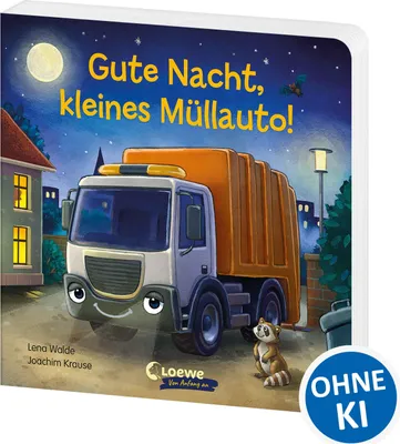 Produktbild von Gute Nacht, kleines Müllauto!