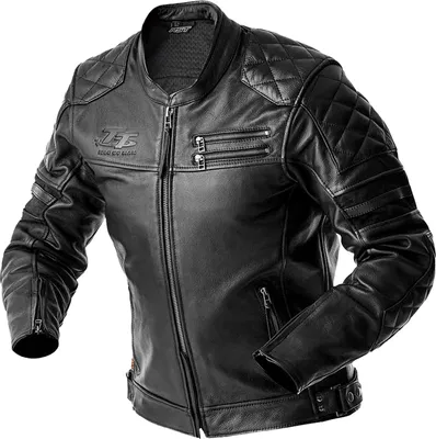 Produktbild von RST Hillberry D3O Motorrad Lederjacke, schwarz, 50