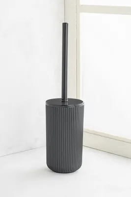 Immagine prodotto di Mijolnir, GFTVFRC-3, scopino per WC, antracite, 100% PLASTICA, 10,5 x 10,5 x 33 cm