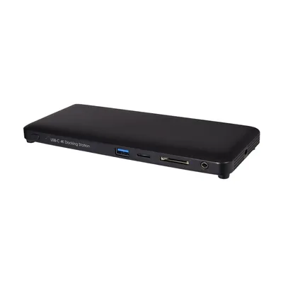 Image de V7 DOCKUCPT3D - Avec fil - USB 3.2 Gen 2 (3.1 Gen 2) Type-C - 100 W - 3,5 mm - 10,100,1000 Mbit/s - S