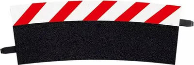 Zdjęcie produktu dla Carrera Außenrandstreifen für Kurve 4/15° (12), Endstücke 1:24