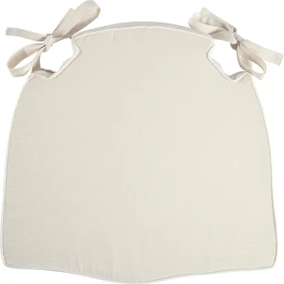 Produktbild von SIT Möbel Stuhlkissen | Bezug Canvas beige | mit Bändern | B 47 x T 44 x H 4 cm | 05998-00 | Serie ZUBEHÖR