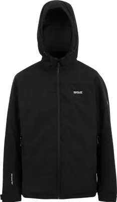 Image de Regatta - Veste "Caspen", imperméable pour hommes, isolée RG12121 (XXL) (Noir)