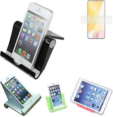 Produktbild von K-S-Trade Handy-Ständer kompatibel mit Xiaomi 12 Lite faltbarer Tischständer Smartphone Tablet Halterung Reise
