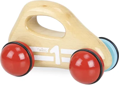 Immagine prodotto di Auto per bambini, realizzata in legno naturale
