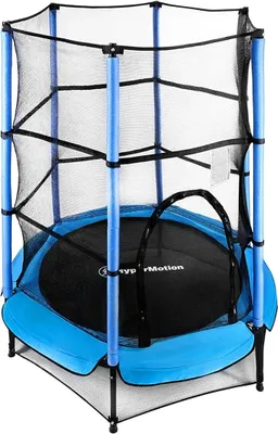 Produktbild von , Kinder- und Jugendtrampolin, Garten- und Heimtrampolin, Gartentrampolin für Kinder 3+, Fitness, Jumping Trampolin für Indoor/Outdoor/Garten