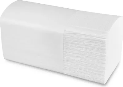 Produktbild von Papierhandtücher Quicky | 2-lagig | weiß | 24 x 21cm | 3000 Handtücher