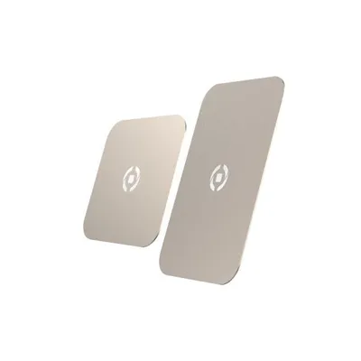 Zdjęcie produktu dla Celly GHOSTPLATEGD, Klips magnetyczny, Złoto, Plastik, Celly, 2 szt., 35 mm