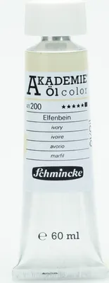 Produktbild von Schmincke 60ml AKADEMIE Öl color Elfenbein Öl 41 200 011