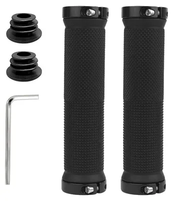 Produktbild von Lenkergriffe Fahrrad Ergonomisch Anti-Rutsch mit Lock Design für Trekkingrad Mountainbike Rennrad