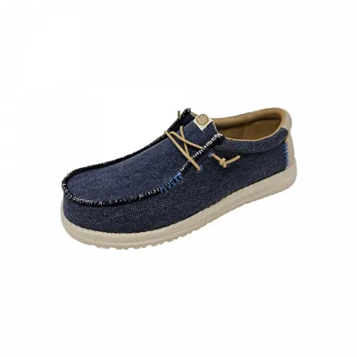 Produktbild von Hey Dude Wally Leinenschuh Blau