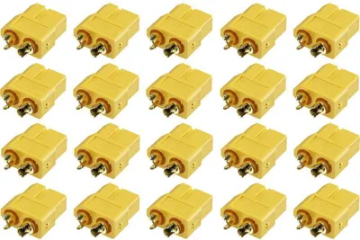 Produktbild von Reely 1399713 Akku Buchse XT60 vergoldet 20 St.
