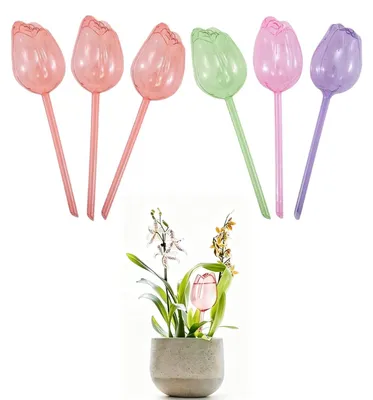 6er-Set Tulpen-Bewässerungsbälle, 170 ml, Tropfbewässerung